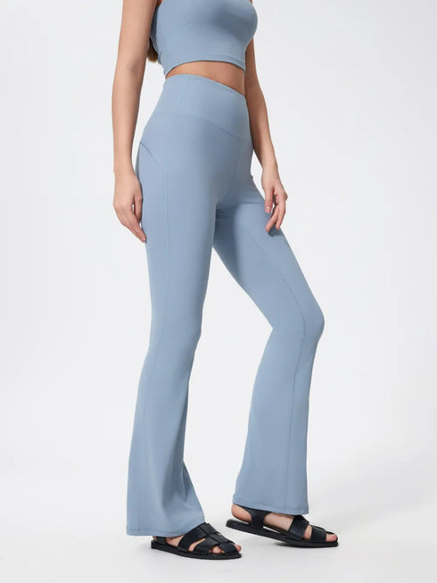 'Elle' High Waist Active Pants - Celes Fashion
